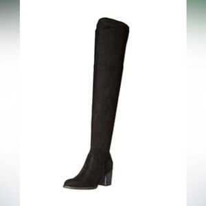 Black Over-the-Knee stretch Boots